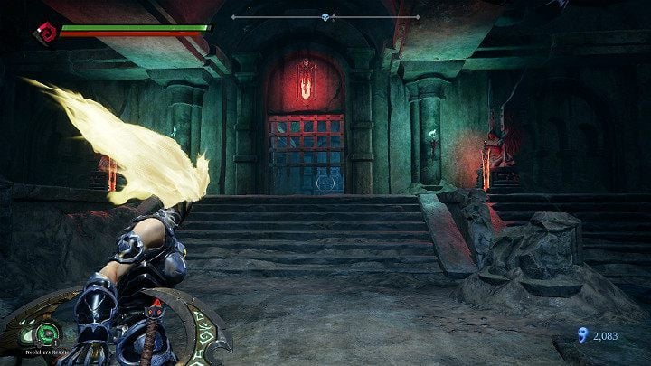 When you hit all the targets in quick succession, the entrance to the next part of Forgotten Lake will be opened - Forgotten Lake | Darksiders 3 Walkthrough - Walkthrough - Darksiders 3 Guide