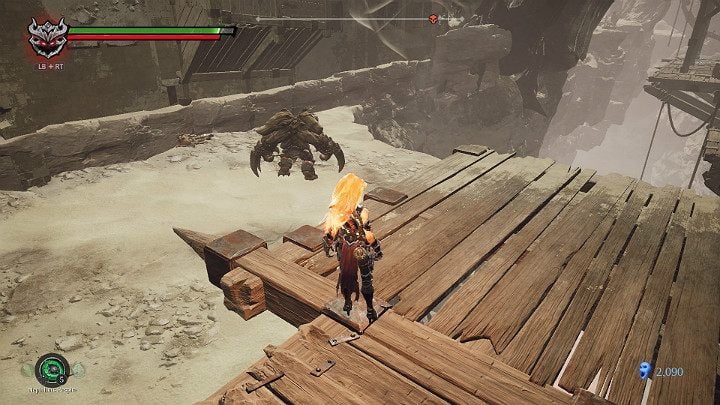 To get to Abraxis, you have to deviate slightly from the main path - Abraxis and the Lord of Hollows - kill or spare? | Darksiders 3 Walkthrough - Walkthrough - Darksiders 3 Guide