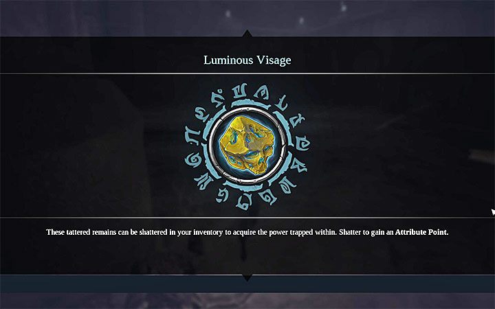 An alternative method is to find Luminous Visages - List of trophies in Darksiders 3 - Trophies - Darksiders 3 Guide