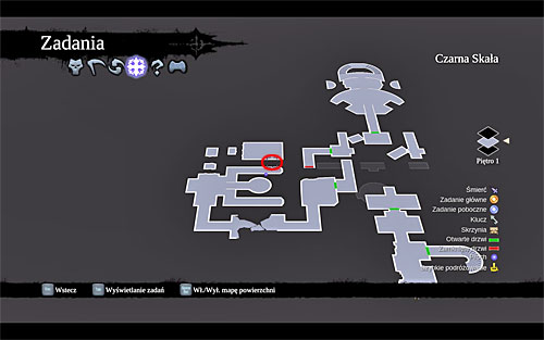 2) You can find the stone in the eastern part of the Black Stone, in the area with a chest holding a Skeleton Key - Power Stonebites locations - Shadow's Edge - Sticks and Stones - Darksiders II - Game Guide and Walkthrough