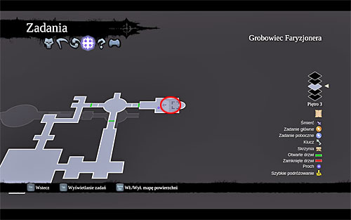 1) You can find the stone while exploring the third level, after using the Skeleton Key and finishing the long climb - Power Stonebites locations - The Kingdom of the Dead - Sticks and Stones - Darksiders II - Game Guide and Walkthrough