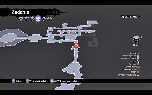 1) The stone is placed above the door leading to the large cavern where you fight Basileus and Achidna - Mystic Stonebites locations - The Kingdom of the Dead - Sticks and Stones - Darksiders II - Game Guide and Walkthrough