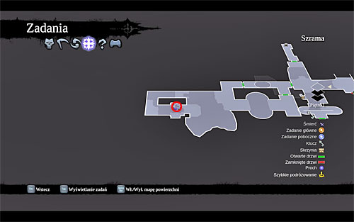 1) The page lies on a small shelf in the western part of the dungeon - you can get to it after landing on a balcony holding a chest with a Skeleton Key - Locations of the Pages - Forge Lands - The Book of the Dead - Darksiders II - Game Guide and Walkthrough