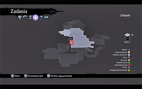 1) The page has been hidden on a balcony in the south-western part of the Nook's main area - Locations of the Pages - Forge Lands - The Book of the Dead - Darksiders II - Game Guide and Walkthrough