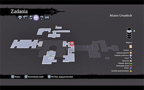 4) The page is on the fourth floor and you can get to it as soon as you open the door using the Skeleton Key - Locations of the Pages - The Kingdom of the Dead - The Book of the Dead - Darksiders II - Game Guide and Walkthrough