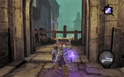 Continue forth, reaching the balcony illustrated above - Lair of the Deposed King - Exploring the lower levels of the dungeon - Additional Locations - Darksiders II - Game Guide and Walkthrough