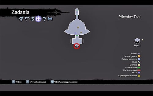 1) The relic is behind the throne on which the Lord of Bones is sitting, and you can get to it only after completing the main quest in the Gilded Arena - Relics of Etu-Goth locations - Lost Relics - Darksiders II - Game Guide and Walkthrough