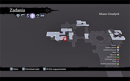 1) The relic can be found in the western part of the City of the Dead, in the area where there is a single Wraith to defeat and a puzzle involving the Soul Splitter ability - Relics of Etu-Goth locations - Lost Relics - Darksiders II - Game Guide and Walkthrough