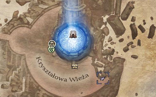 1) The relic is hidden in a corner south-east of the entrance to the Crystal Spire - Relics of Renagoth locations - Lost Relics - Darksiders II - Game Guide and Walkthrough