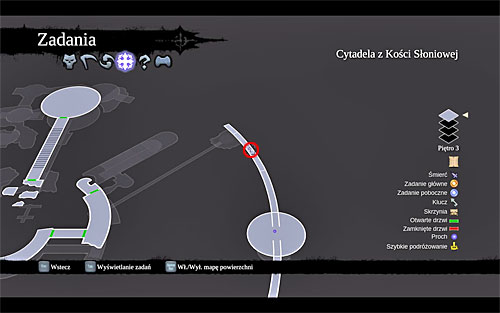 1) The relic is hidden in the eastern part of the Citadel, and you can find it while going along the aqueduct once you've charged the yellow ball and turned the back slime into water - Relics of Renagoth locations - Lost Relics - Darksiders II - Game Guide and Walkthrough