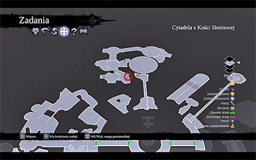 1) You can find the scroll in the northern part of the Citadel, in the area with the complicated puzzle involving rotating the plates with inactive portals - Soul Arbiter's Scrolls locations - Lostlight - The Chancellor's Quarry - Darksiders II - Game Guide and Walkthrough