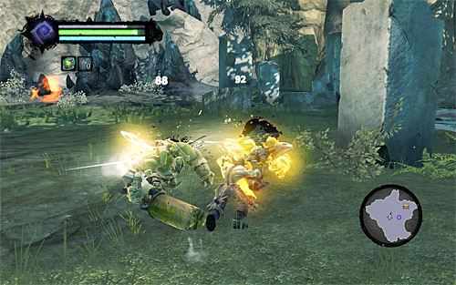 After eliminating the first Construct Warrior, other ones will appear - Finishing the quest - Find a Way to Save War - Darksiders II - Game Guide and Walkthrough