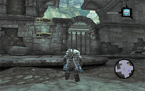 Now we can take care of the north ball - Restore the Tears of the Mountain (1) - The Tears of the Mountain - Darksiders II - Game Guide and Walkthrough