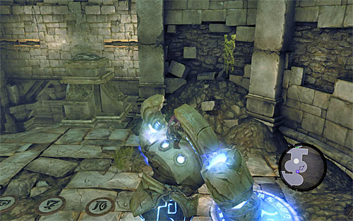 Find a new inactive Construct and wake it with the Maker's Key - Wake the Construct (2) - To Move a Mountain - Darksiders II - Game Guide and Walkthrough