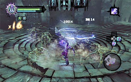 After you get to the closed door go to the neighbouring room - Find the Eternal Throne (1) - The Lord of Bones - Darksiders II - Game Guide and Walkthrough