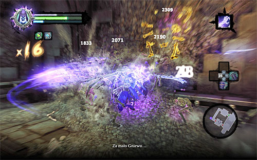 After getting rid of the first group, you'll be swarmed by Skeletons popping out of walls - Summon the Arena Champion (2) - The Toll of Kings - Darksiders II - Game Guide and Walkthrough