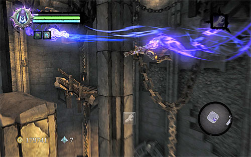 Use it again on the second handhold - Find the second Soul (2) - Judicator - Darksiders II - Game Guide and Walkthrough