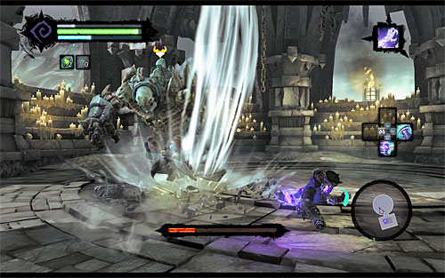 Your new opponent is the Bone Giant, which has three basic types of attacks - Boss 12 - Bone Giant - Judicator - Darksiders II - Game Guide and Walkthrough