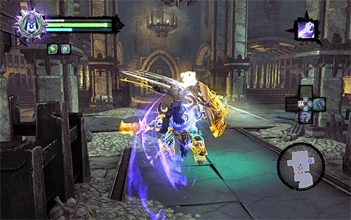 the other part of the battle is fighting the undead general - Explore the City of the Dead - beginning - The City of the Dead - Darksiders II - Game Guide and Walkthrough