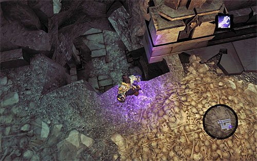 Return to the physical form, now, and use the only available passage - Explore the City of the Dead - western part - The City of the Dead - Darksiders II - Game Guide and Walkthrough