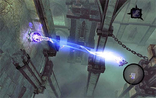 Find to the interactive creeper and start climbing - Explore the City of the Dead - return to the western part - The City of the Dead - Darksiders II - Game Guide and Walkthrough