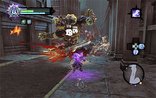 If attacking the suffering with your firearm does not bring expected effects, you may for a moment, resign from using Salvation (the