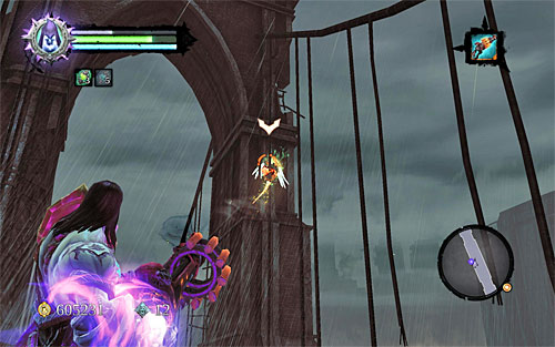 After you kill Nhoss, go south and take care of the exploders mentioned before - Find the last part of the Rod - The Rod of Arafel - Darksiders II - Game Guide and Walkthrough