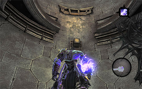 Go north and reach a place with black goo - Find the Scribe - beginning - Stains of Heresy - Darksiders II - Game Guide and Walkthrough