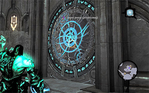 Find another rotary mechanism now, position yourself nearby and initiate Soul Split - Find the Scribe - northern part of the Citadel (2) - Stains of Heresy - Darksiders II - Game Guide and Walkthrough