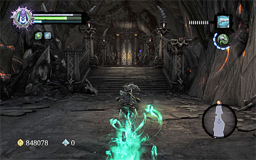 Head north - Explore the Shadow's Edge - The Mad Queen - Darksiders II - Game Guide and Walkthrough