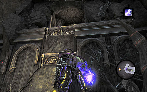 Head north, and after reaching a fork in the road (the one with a Serpent Tome) take the left corridor - Explore the Shadow's Edge - The Mad Queen - Darksiders II - Game Guide and Walkthrough