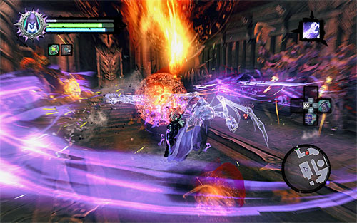 There, you'll unfortunately be forced into another battle with a Maelstrom and Legion Soldiers - Find Samael - western part of the Black Stone - The Lord of the Black Stone - Darksiders II - Game Guide and Walkthrough