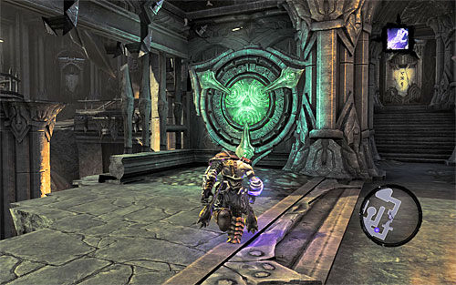 3 - Find Samael - western part of the Black Stone - The Lord of the Black Stone - Darksiders II - Game Guide and Walkthrough