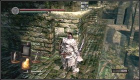 Exit to the lower part of the bridge - Undead Burg - A bridge with Wyvern | Walkthrough - Walkthrough - Dark Souls Game Guide & Walkthrough
