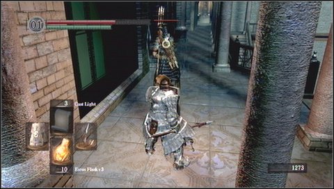 A second mage is located on the upper level of library - The Dukes Archives II - p. 1 | Walkthrough - Walkthrough - Dark Souls Game Guide & Walkthrough