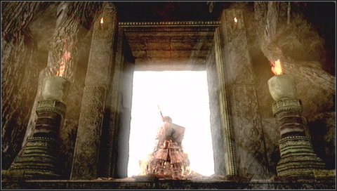 Run down and move forward between dunes - Kiln of the First Flame | Walkthrough - Walkthrough - Dark Souls Game Guide & Walkthrough