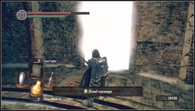 Now go down to the lower part of the round tower - Bonus - Painted World of Ariamis - p. 2 | Walkthrough - Walkthrough - Dark Souls Game Guide & Walkthrough