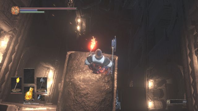 Be careful when you jump down on ledges. - Cleansing Chapel - tower - Walkthrough - Dark Souls III Game Guide & Walkthrough