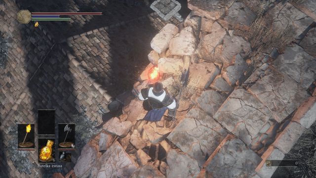 Head to the tower and go upstairs - Cleansing Chapel - tower - Walkthrough - Dark Souls III Game Guide & Walkthrough