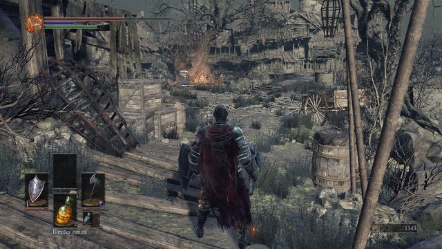 A square where a battle will take place. - Undead Settlement - Walkthrough - Dark Souls III Game Guide & Walkthrough