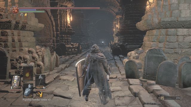The skeletons rising from the ground will accompany you through the whole location. - Catacombs of Carthus - Walkthrough - Dark Souls III Game Guide & Walkthrough