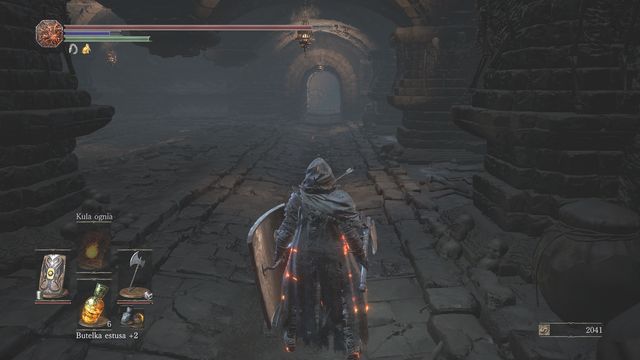 Lure the enemies from the next room one after another. - Catacombs of Carthus - Walkthrough - Dark Souls III Game Guide & Walkthrough