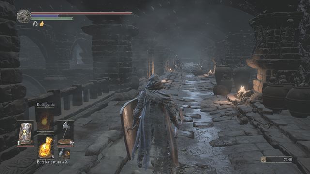 Watch out for other enemies and traps in the corridor. - Catacombs of Carthus - Walkthrough - Dark Souls III Game Guide & Walkthrough