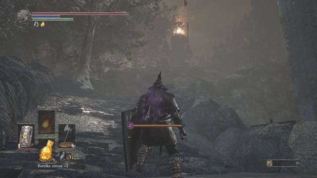 The stairs will lead you to the second flame. - Farron Keep - Walkthrough - Dark Souls III Game Guide & Walkthrough