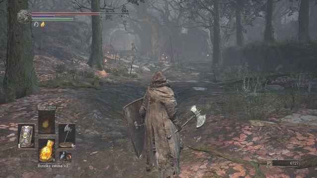 Before you go to the main gate, head to the ruins on your right. - Farron Keep - Walkthrough - Dark Souls III Game Guide & Walkthrough