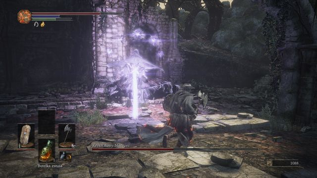 Violet orbs are bad news. - Crystal Sage - Bosses - Dark Souls III Game Guide & Walkthrough