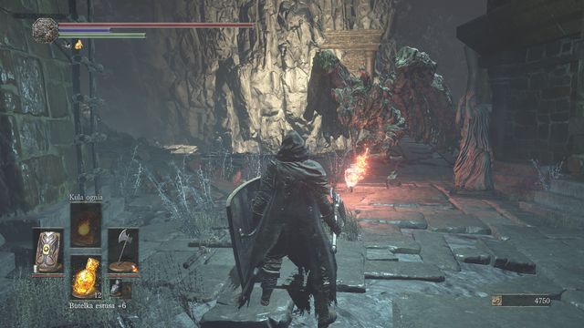Another gargoyle will come from above the ledge, which will eventually make it easier to avoid direct fight. - Profaned Capital - Return to the Irithyll Dungeon - Walkthrough - Dark Souls III Game Guide & Walkthrough