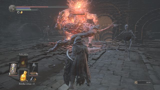 If you are lucky enough, the skeletons will deal with the beast for you. - How to get to Smoldering Lakes? - Questions and answers - Dark Souls III Game Guide & Walkthrough