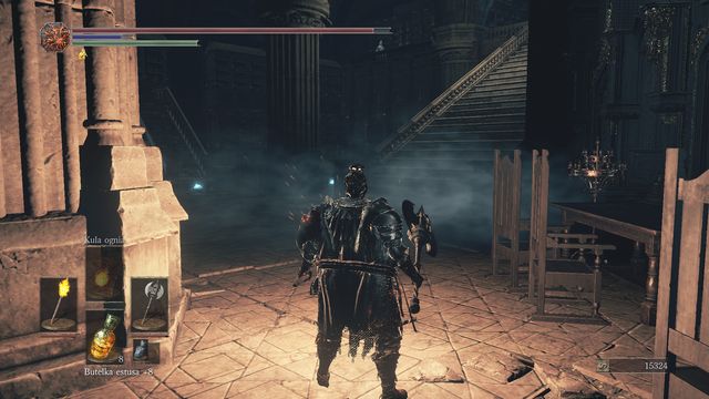 Sprint towards the lizards and watch out for getting cursed (if you have not covered your head in wax). - Grand Archives - Walkthrough - Dark Souls III Game Guide & Walkthrough