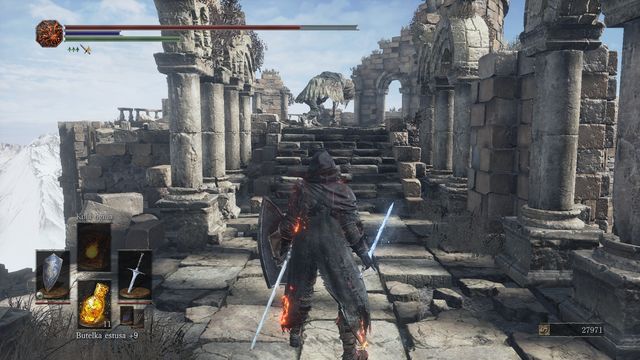 The enemy at the end may be dangerous. - Archdragon Peak - Walkthrough - Dark Souls III Game Guide & Walkthrough